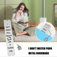 thumbnail image 4 of I Don't Watch Porn Metal Bookmarks, 4 of 5