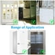 thumbnail image 3 of Whataatahia 4 Piezas Cerradura para Nevera Cerradura para Refrigerador con 8 Llaves, Cerradura para Congelador Cerradura para Gabinete de Seguridad para Niños con Adhesivo para Electrodomésticos de, 3 of 7