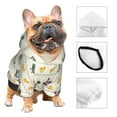 thumbnail image 3 of Haiem Funny Chicken for Winter Dog Hoodie Sweatshirts with Pockets Warm Dog Clothes for Small Dogs Chihuahua-Small, 3 of 7