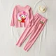 thumbnail image 3 of Conjunto de pijamas Sonics de invierno para niños, ropa de dormir con parte superior lisa de terciopelo, conjunto de pijamas suaves sin huesos, traje de estar por casa para niños y niñas, regalos para, 3 of 5
