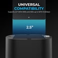 thumbnail image 4 of Estación de acoplamiento SABRENT USB-C de 5 bahías para HDD/SSD SATA de 2,5», 4 of 7