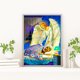 thumbnail image 5 of Cuadros Decorativos Kit de pintura de diamantes DIY, taladro cuadrado completo, Ángel guardián, decoración del hogar, regalo Ndcxsfigh Nuevos Originales, 5 of 7