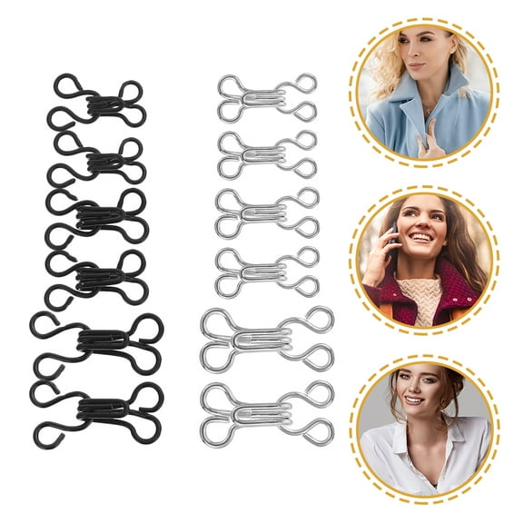 Worgeous Sewing Fastener Metal Clothing Repair 120Pcs