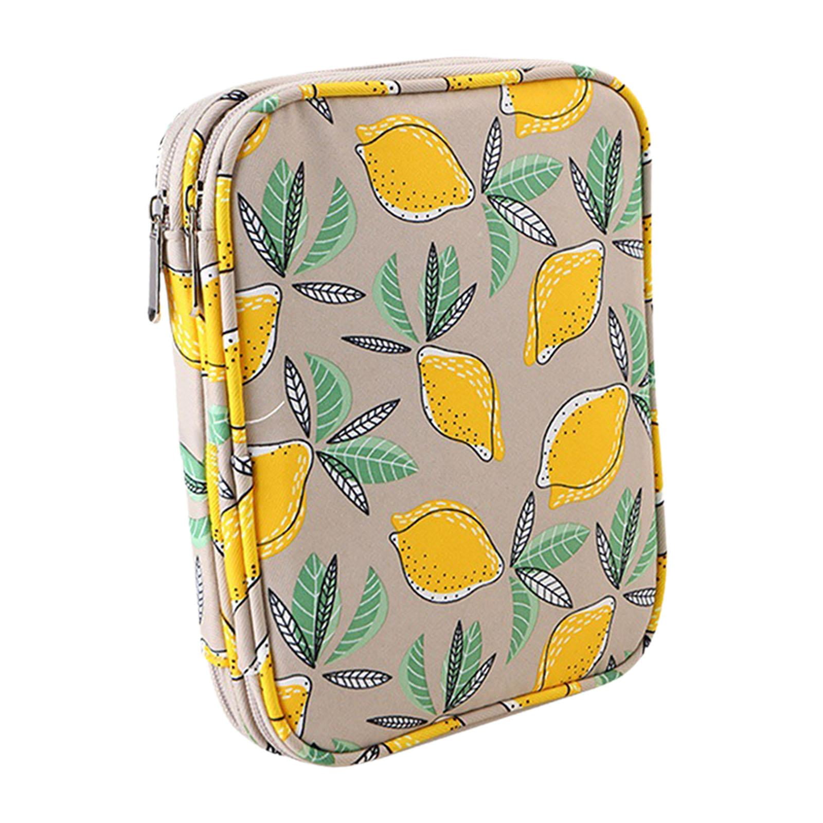 HOMYL Crochet Hook Case Empty Knitting Case Multifunction Sewing Knitting Storage Bag