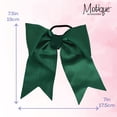 thumbnail image 6 of Jumbo Bow Pony with Tails (Dark Green), 6 of 6