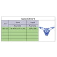 thumbnail image 2 of Panties for Women,Sheer Lace Embroidered Thong Underwear for Women Delicate Hollow Design Comfortable Apparel,Womens Underwear,White,One Size, 2 of 3
