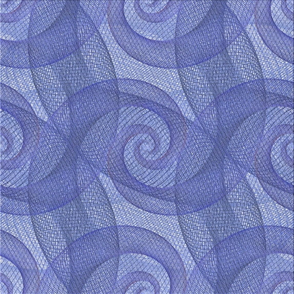 Ahgly Company Machine Washable Indoor Square Transitional Sky Blue Area Rugs, 8' Square