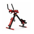 thumbnail image 2 of Demifill 4 in 1 Rowing Machine, Folding Rowing Machine with Control Panel, Multifunctional Rower Abdominal Fitness Equipment Whole Body Workout Machine for Home Gym, Red, 2 of 9