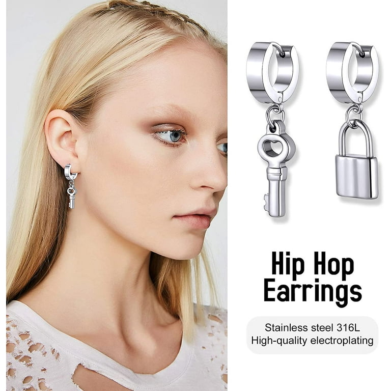 Women's Key Dangle Earrings