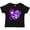 AB-Black, variant on Inktastic Epilepsy Awareness Purple Ribbon Around Heart Boys or Girls Baby T-Shirt