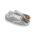thumbnail image 5 of Uourmeti Hawaii Hibiscus Sea Turtle Print Barefoot Shoes Women Retro Trainers Ladies Casual Fashion Walking Sneaker Lightweight Comfortable Footwear, 5 of 7