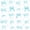 White Blue 03, variant on Erosebridal Princess Bow-tie Twin Quilt Set for Girls, Black Pink Blossoms Flower Twin Coverlet Set, 2-Piece
