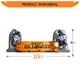 thumbnail image 5 of Lápida de esqueleto para decoración inflable de Halloween, 3 m, con LED, 5 of 6