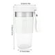 thumbnail image 3 of Xihbxyly Licuadora Portátil Recargable Por Usb, Compacta (350 Ml), Ideal para Frutas y Comida de Bebé, Ideal para Viajes, Hogar y Oficina, Fácil de Limpiar, Color Blanco, 9,5 X 6,7 X 17,8 Cm, 3 of 7
