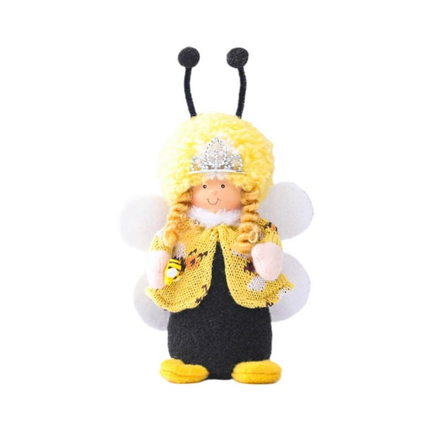 Pareja Elfo Forma Muñeca Enana Muñeca Ornamento Para La Decoración De Vacaciones En El Hogar 2021 Abeja Kearding HA040807-01