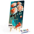 thumbnail image 2 of Kit de pintura por números DIY flor mano aceite arte imagen artesanía decoración del hogar (H1108) Hugtrwg Para estrenar, 2 of 9