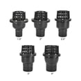 thumbnail image 2 of Pipe Ball Valve 1.5/2/2.5/3/4 Inch Water Pump Foot Valve Black PVC Low Pressure Flat Check Valve For Fluid Machine ,Easy to Operate, 2 of 6