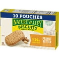 thumbnail image 3 of Nature Valley Biscuit Sandwiches, Peanut Butter, 10 Ct, 13.5 oz, 3 of 10