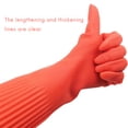 thumbnail image 4 of Latex Gauntlets,56cm Latex Gauntlets Aquarium Wear Resistant Gloves Protective Gloves Smart Functionality, 4 of 7