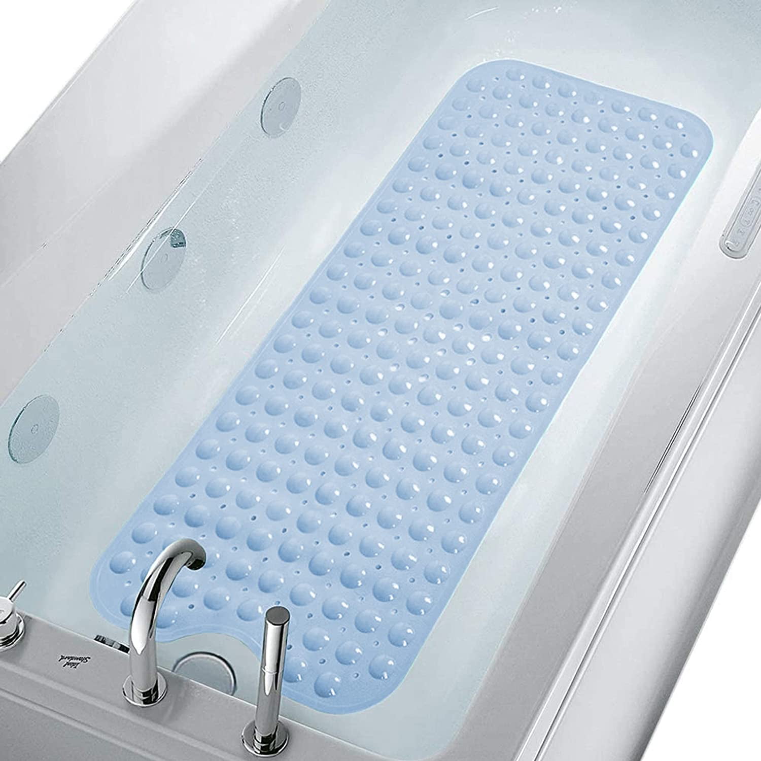 40" x 16" Bathtub and Shower Mats, Extra Long NonSlip Bath