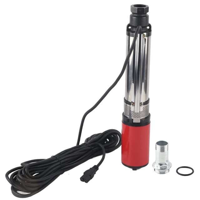 DC DeepWell Pump Large Flow High Lift Battery Solar Brass Motor Floating Impeller S455 DC48V