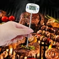 thumbnail image 3 of Heaveant BBQ Thermometer, LCD Food Thermometer Probe Kitchen Cooking BBQ Grill Milk Temp Tester, 3 of 8