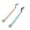 2PC, variant on Food Scoop Spoon, Dual-Ended Silicone Baby Spoon, Baby Puree Feeding Spoon, Suitable for Scooping Purees and Feeding Paste-Like Foods