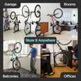thumbnail image 6 of Vertical Bike Stand -  Floor Storage Rack for Garage & Indoor Use, No Drilling Required, 6 of 8