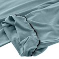 thumbnail image 6 of Wide Leg Pants for Women BWASD Casual Modal Soft Plus Size Baggy Elastic Waist Trousers Solid Color Pajama Pants Simple Loungewear Sleeping Wear (Blue,L), 6 of 9