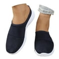 thumbnail image 3 of AUDeals Women's Backless Mules, Knitted Mesh Slip On Shoes with Arch Support and Soft Sole Comfort for Summer Walking, 3 of 9