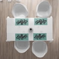 thumbnail image 3 of Ambesonne Octopus Place Mats Set of 4, Inspiration Message Graphic, Standard Size, Charcoal Grey Turquoise, 3 of 4