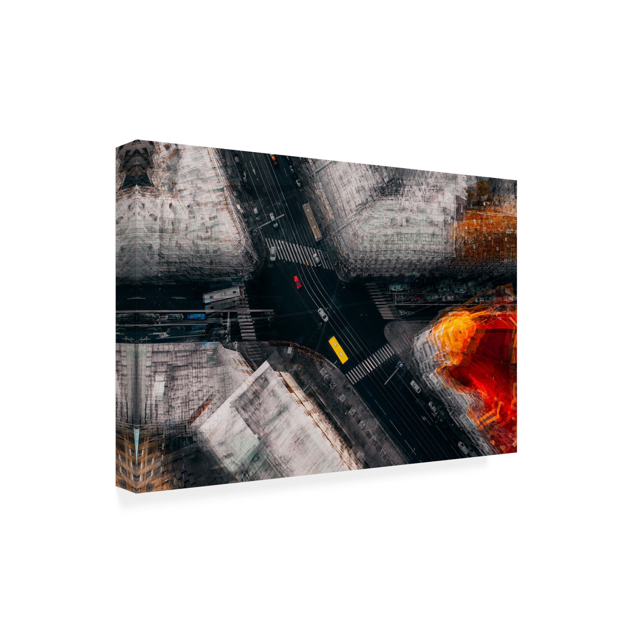 Trademark Fine Art Carmine Chiriaco Moscow Crossroad Canvas Wall Art