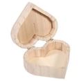 thumbnail image 4 of Jewelry Box, Wooden Jewelry Box Organizer Display Storage Case with Buckle Portable Jewelry Display Holder for Earrings Rings Bracelet, 4 of 8