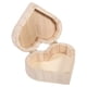 thumbnail image 2 of Joyeros de madera, nueva y encantadora caja de embalaje de madera con forma de corazón de madera, caja de almacenamiento de joyería de madera, salida de alta intensidad, 2 of 8
