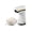 White, variant on Nostalgia Hot Air Popcorn Maker, 16-Cup Countertop Popcorn Machine with Measuring Cup, White