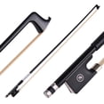 thumbnail image 1 of Labymos Carbon Fiber 4/4 Full Size Violin Fiddle Circle Style Bow Ebony Frog, 1 of 8