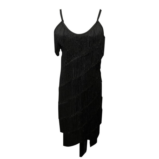 Gibobby Vestidos de fiesta cortos Vestido de noche de lentejuelas sin espalda sin mangas para mujer Vestido mini ajustado sexy elegante(Negro,XL)