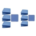 thumbnail image 1 of 20 protectores de suelo para muebles con almohadilla deslizante resistente, suelo de baldosas de madera dura azul 40x40mm y azul 25x25mm Sunnimix Almohadilla deslizante, 1 of 8