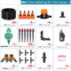 thumbnail image 1 of Ball Valve Timer Irrigation System 1/4" Hose 360° Adjustable Sprinkler Kit 4-Way Garden Watering Ground Micro Flow Dripper He Qiyong unisex, 1 of 2