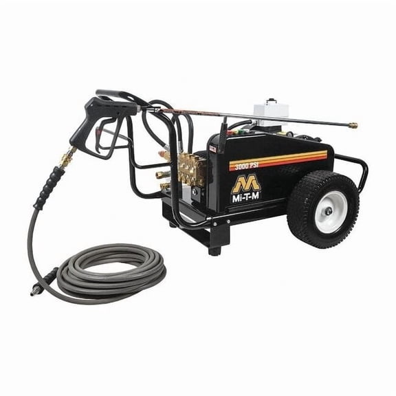 Mi-T-M Medium Duty 3000 psi Water Electric Pressure Washer GC-3004-0ME4