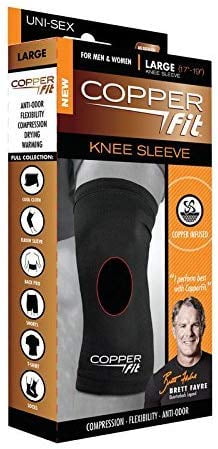 Copper Fit Knee Sleeve Size Chart