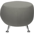 thumbnail image 3 of OFM Jupiter Series Fabric Ball Stool, Gray with Chrome Finish 2001-2315, 3 of 6