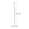 thumbnail image 2 of Uxcell Large Eye Stitching Needles 2.05" Sewing Needles Stainless Steel Leather Needle 20 Pack, 2 of 5