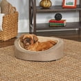 thumbnail image 2 of Lit pour chien MidWest Deluxe Hudson XSmall Tan, 2 of 3