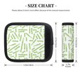 thumbnail image 2 of Luggage Handle Wraps for Suitcase - Suitcase Tags Identifiers for Suitcases, Asparagus print green Fun Luggage Handle Covers, Travel Luggage Accessories Essentials for Flying, 2 of 6