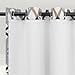 thumbnail image 3 of DriftAway Thermal Insulated Blackout Curtain Liner 2 Panels Each Liner Size 40 Inch by 80 Inch Rings Included, 3 of 4