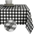 thumbnail image 1 of LAICAIW 100% Waterproof PVC Table Cloth, Oil-Proof, Spill-Proof, 54 x 54 Inch Rectangle, PVC, Table Cover, 1 of 7