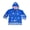 Blue, variant on Little Girls Pink Pony Rain Coat 3T