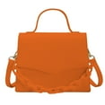 thumbnail image 1 of Bolso de mano creativo con personalidad de moda, bolso bandolera de un solo hombro naranja, 1 of 5