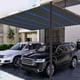 thumbnail image 1 of Tela de sombra reforzada azul con bloqueador solar, malla resistente al envejecimiento, malla de sombra para sombra, toldo de sombra para perrera impermeable con refuerzo de rayas., 1 of 7